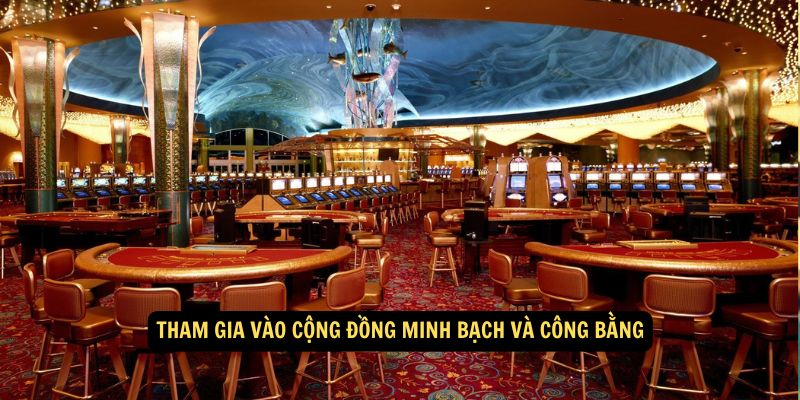 Tham gia vào cộng đồng minh bạch và công bằng